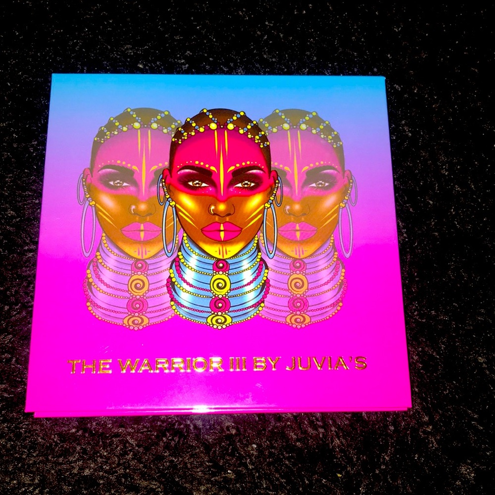 Juvias place THE WARRIOR 3 palette BRAND NEW